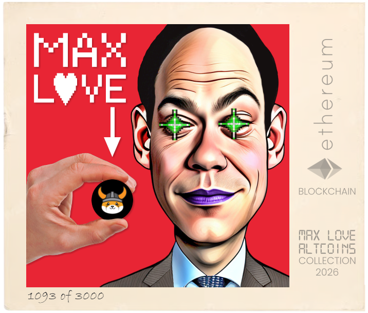 Max Love FLOKI Token #1093 NFT
