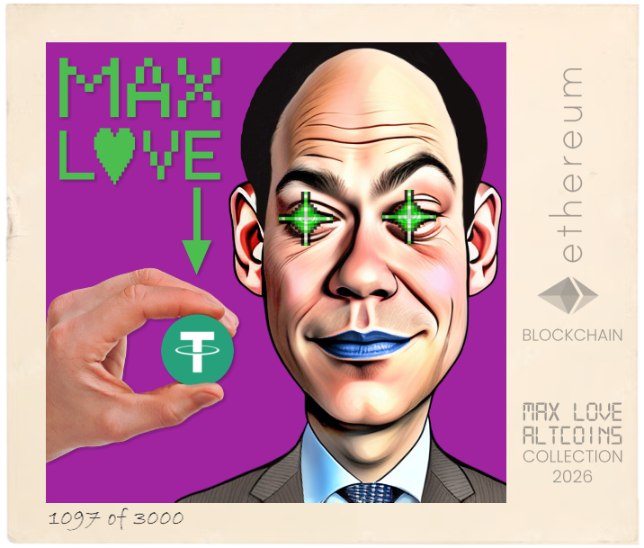 Max Love Tether USDT #1097 NFT