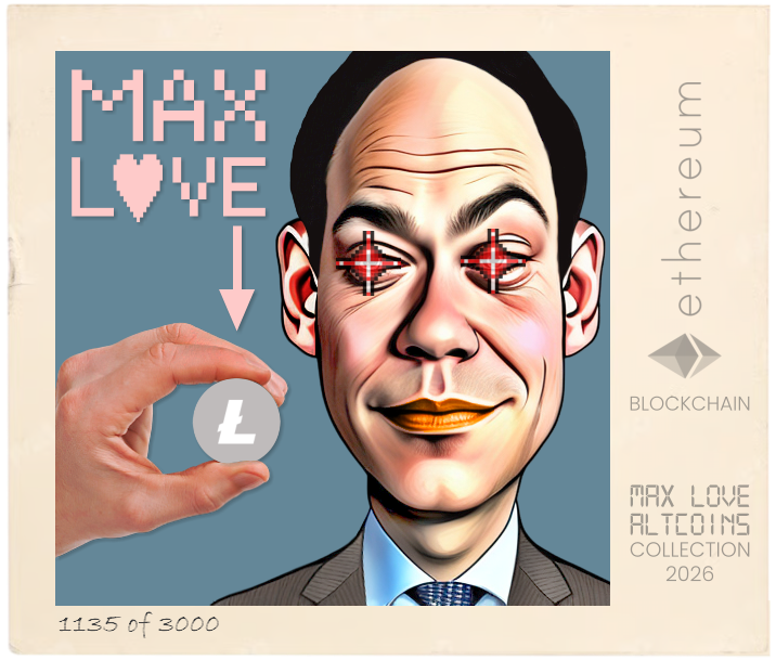 Max Love Litecoin #1135 NFT