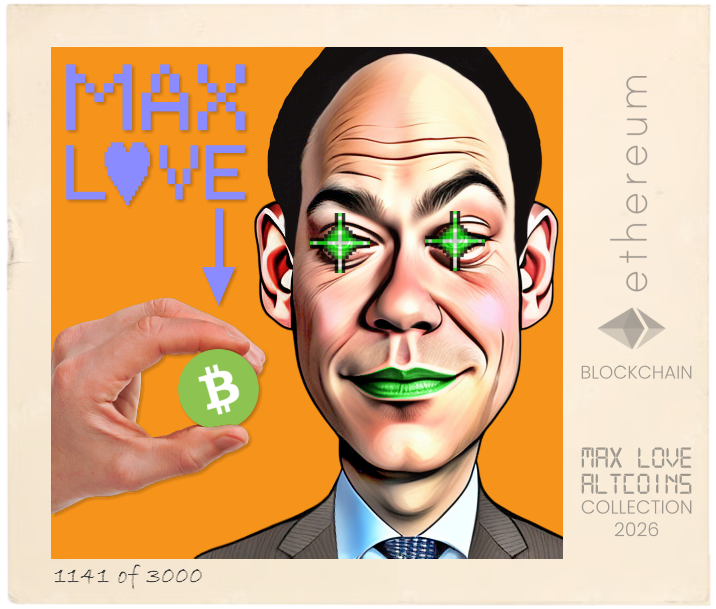 Max Love Bitcoin Cash #1141 NFT