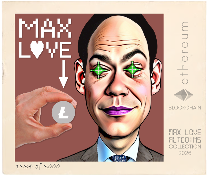 Max Love Litecoin #1334 NFT