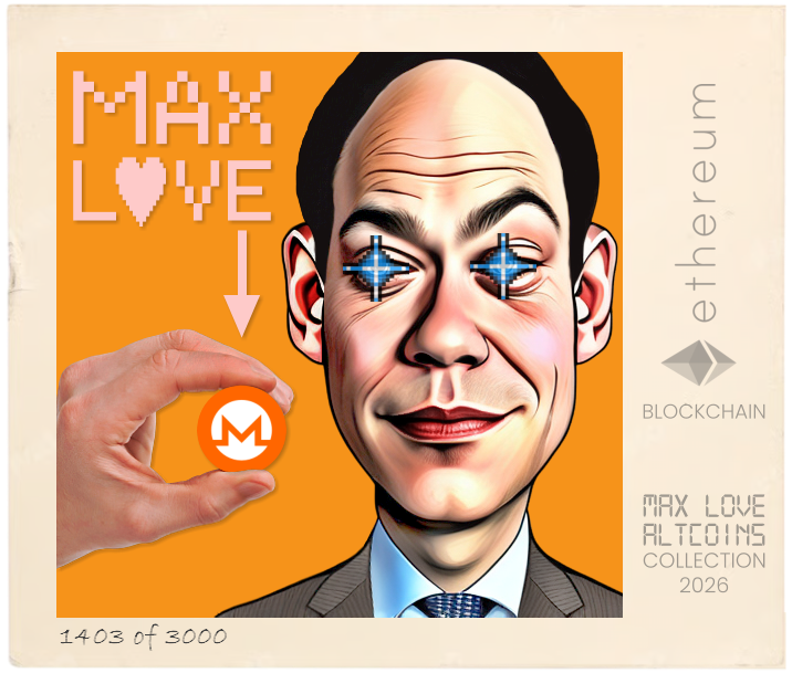 Max Love Monero #1403 NFT