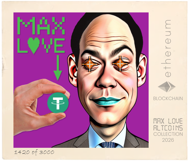 Max Love Tether USDT #1420 NFT