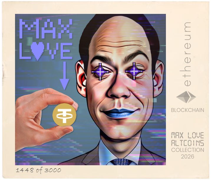 Max Love Tether Gold #1448 NFT