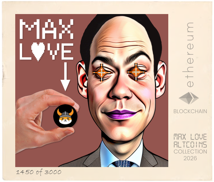 Max Love FLOKI Token #1450 NFT