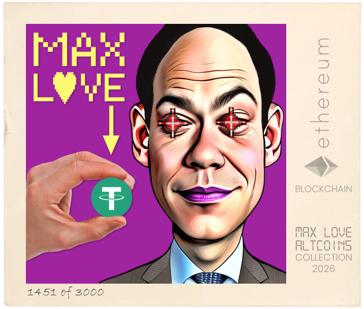 Max Love Tether USDT #1451 NFT
