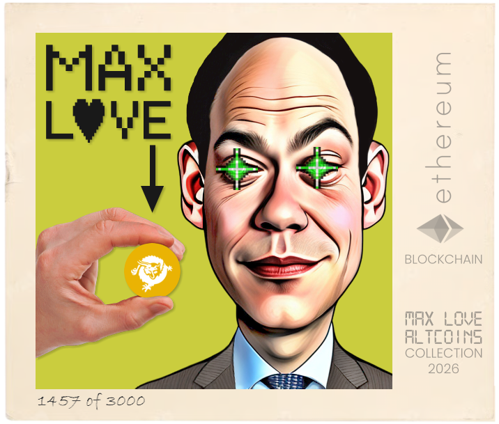 Max Love Bitcoin SV #1457 NFT