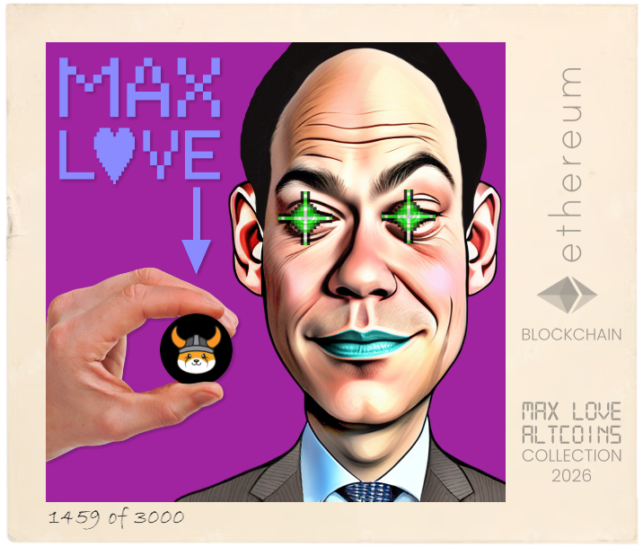 Max Love FLOKI Token #1459 NFT