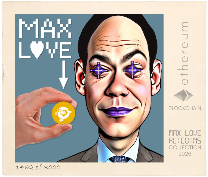 Max Love Bitcoin SV #1462 NFT