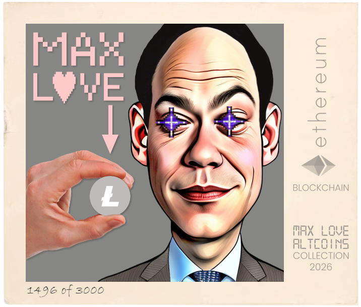 Max Love Litecoin #1496 NFT