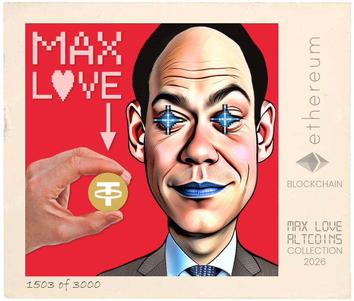 Max Love Tether Gold #1503 NFT