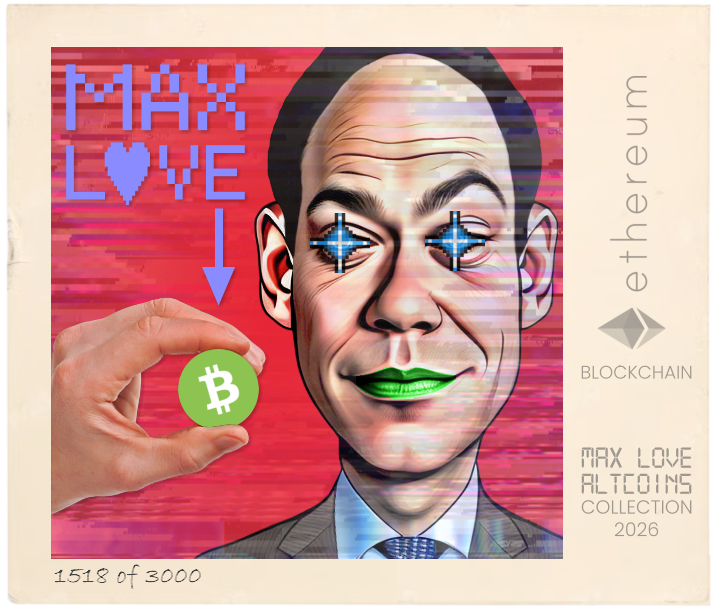 Max Love Bitcoin Cash #1518 NFT