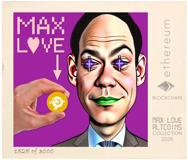 Max Love Bitcoin SV #1525 NFT