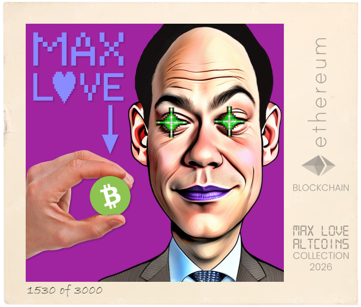 Max Love Bitcoin Cash #1530 NFT
