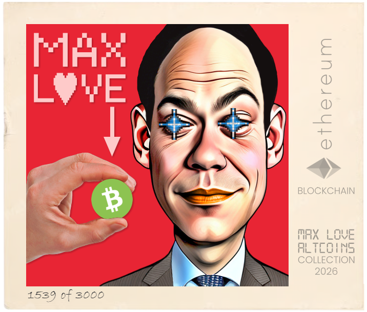 Max Love Bitcoin Cash #1539 NFT