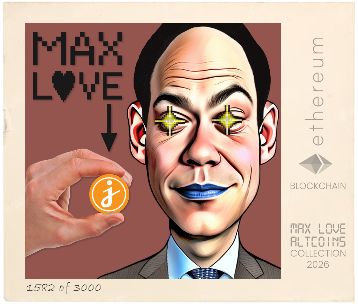 Max Love JasmyCoin #1582 NFT