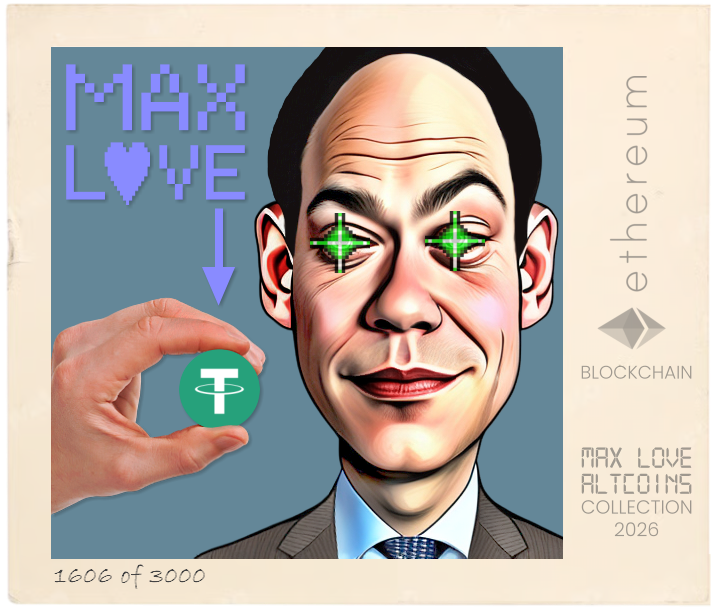 Max Love Tether USDT #1606 NFT