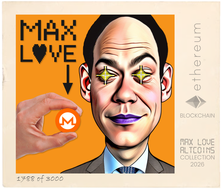 Max Love Monero #1788 NFT