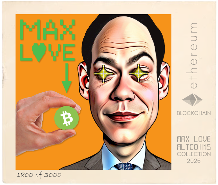 Max Love Bitcoin Cash #1800 NFT