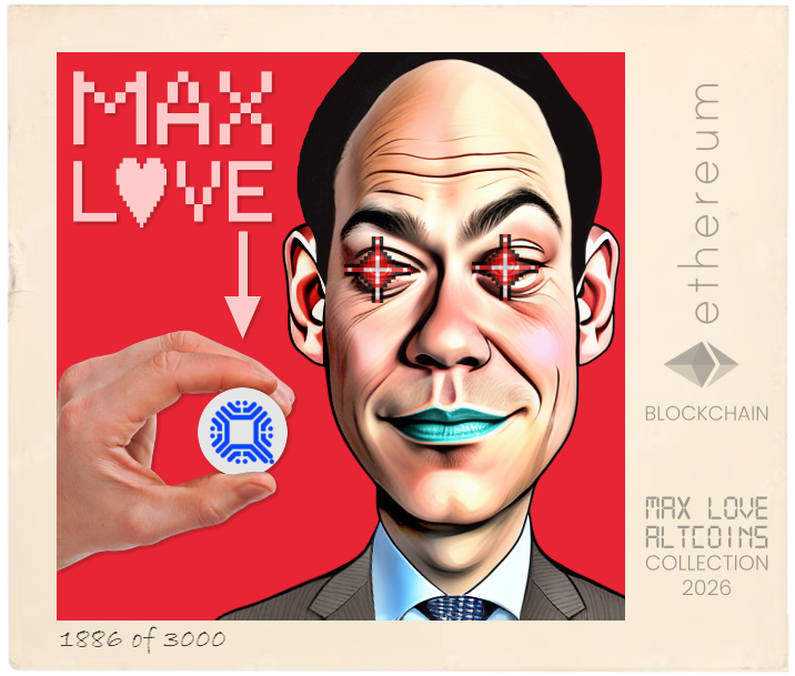 Max Love Qtum #1886 NFT