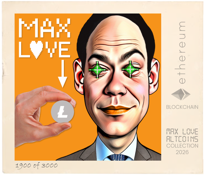 Max Love Litecoin #1900 NFT