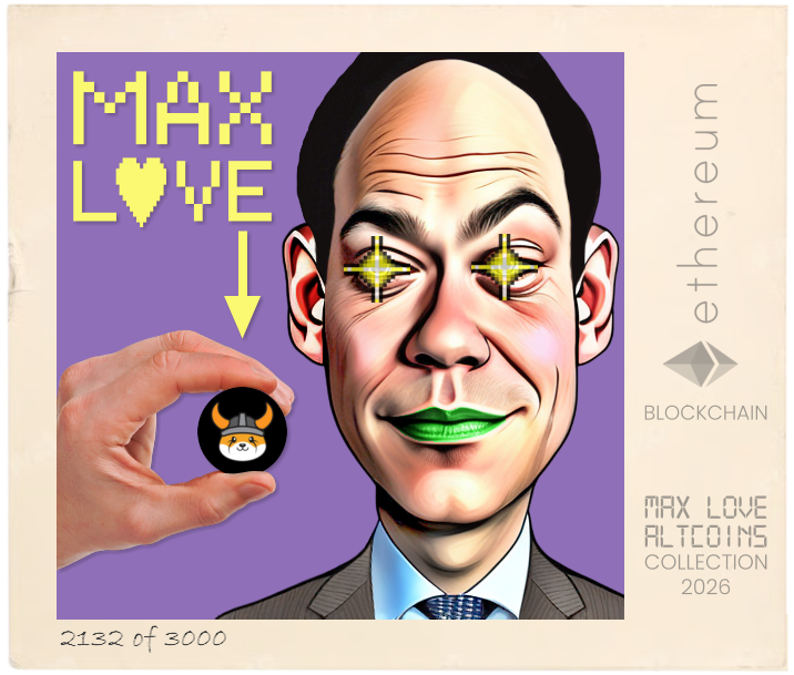 Max Love FLOKI Token #2132 NFT