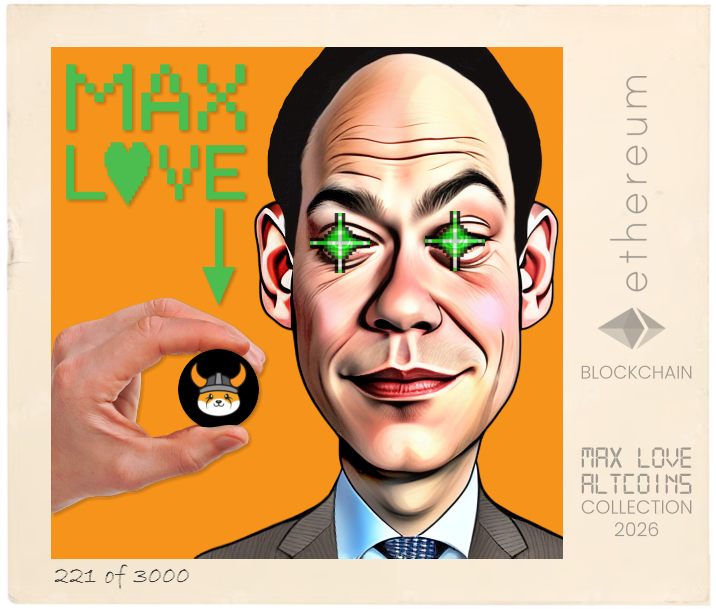 Max Love FLOKI Token #221 NFT