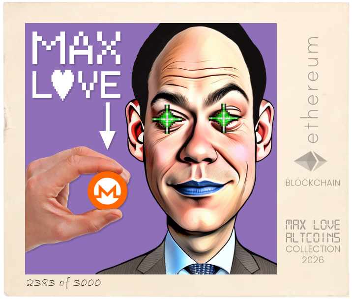 Max Love Monero #2383 NFT