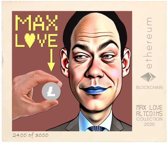 Max Love Litecoin #2400 NFT