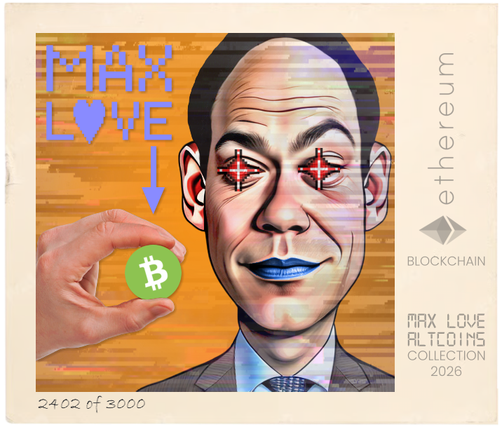 Max Love Bitcoin Cash #2402 NFT