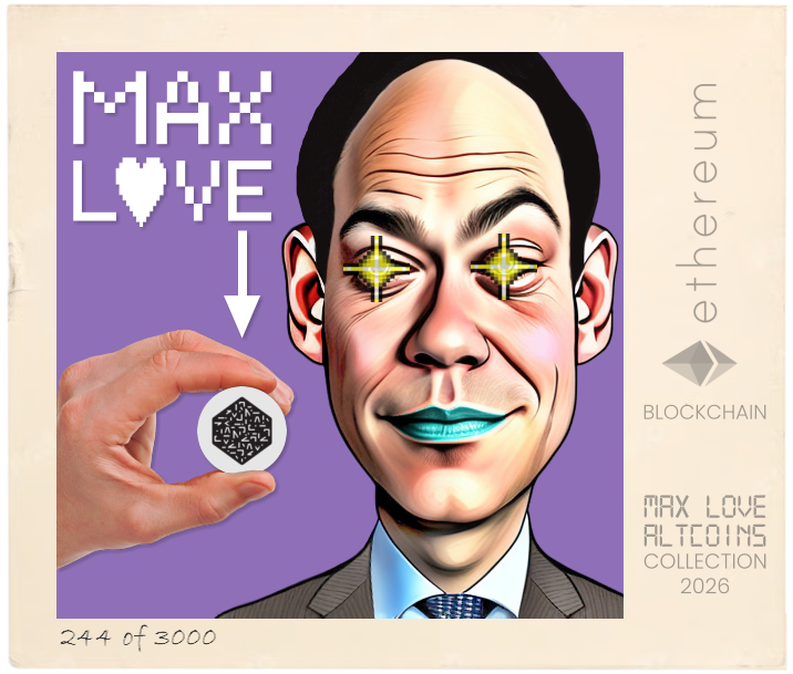 Max Love Numeraire Token #244 NFT