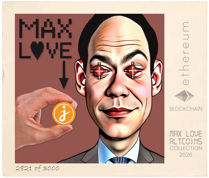 Max Love JasmyCoin #2821 NFT