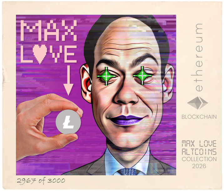 Max Love Litecoin #2967 NFT