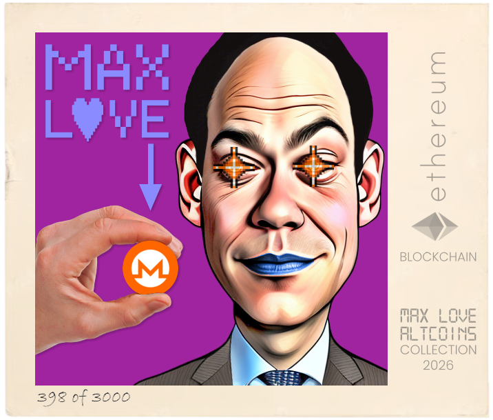 Max Love Monero #398 NFT