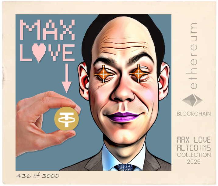 Max Love Tether Gold #436 NFT
