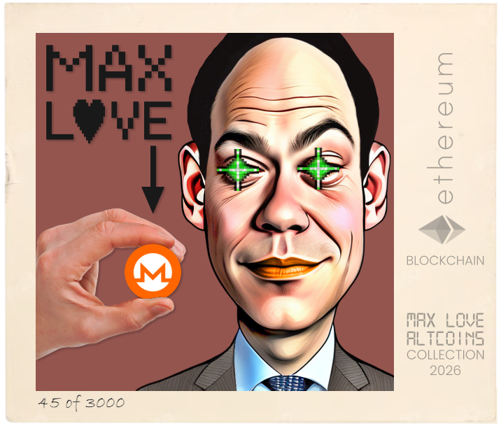 Max Love Monero #45 NFT