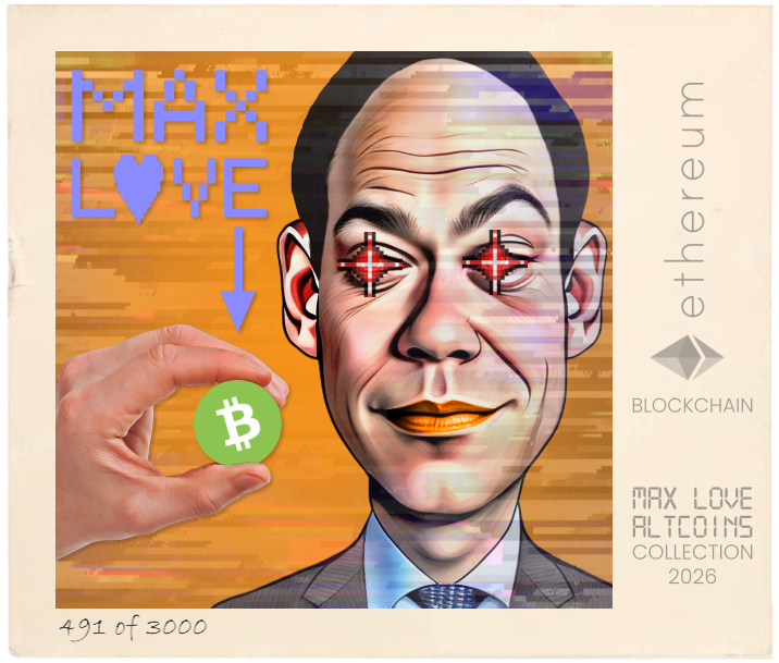 Max Love Bitcoin Cash #491 NFT
