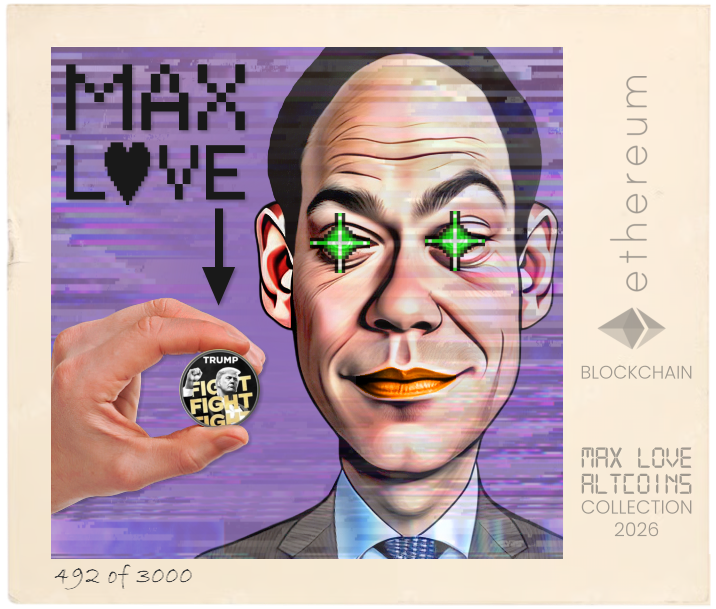 Max Love Trump Token #492 NFT