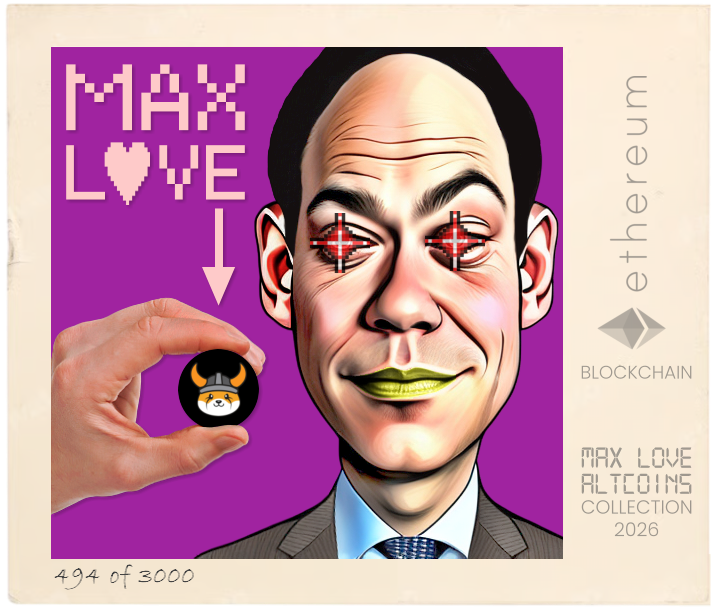 Max Love FLOKI Token #494 NFT