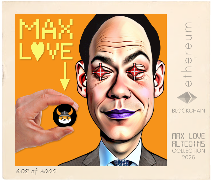 Max Love FLOKI Token #608 NFT