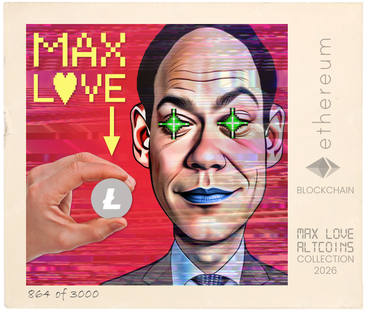 Max Love Litecoin #864 NFT