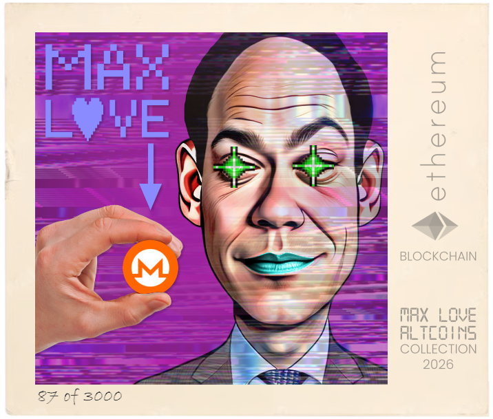 Max Love Monero #87 NFT