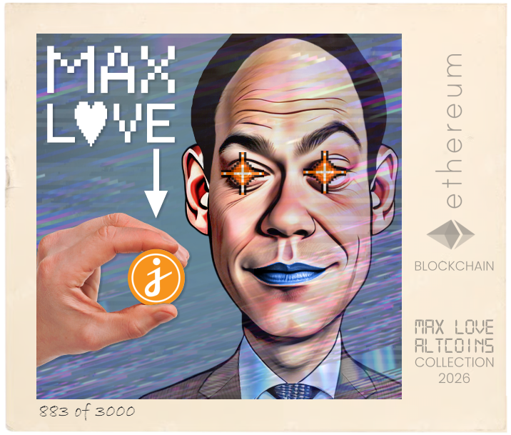 Max Love JasmyCoin #883 NFT
