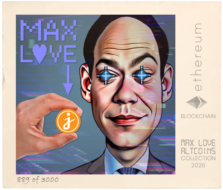 Max Love JasmyCoin #889 NFT